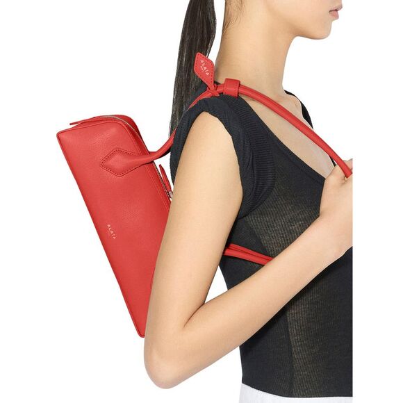 Alaia Women Le Teckel Small In Goatskin - Picture 2 of 5